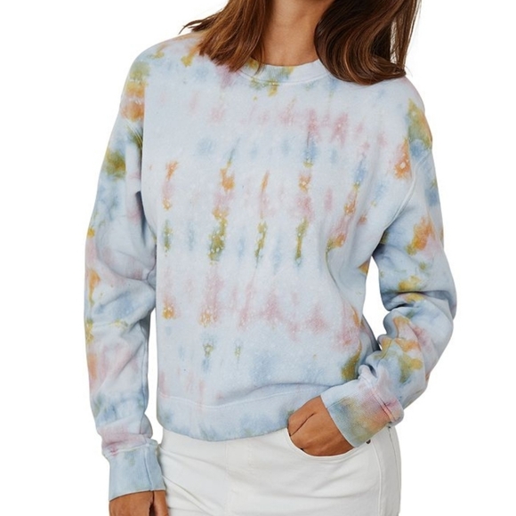 Velvet by Graham & Spencer Tops - Velvet Judy Tie Dye Sweatshirt
